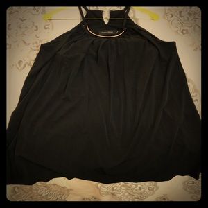 Black tank blouse
